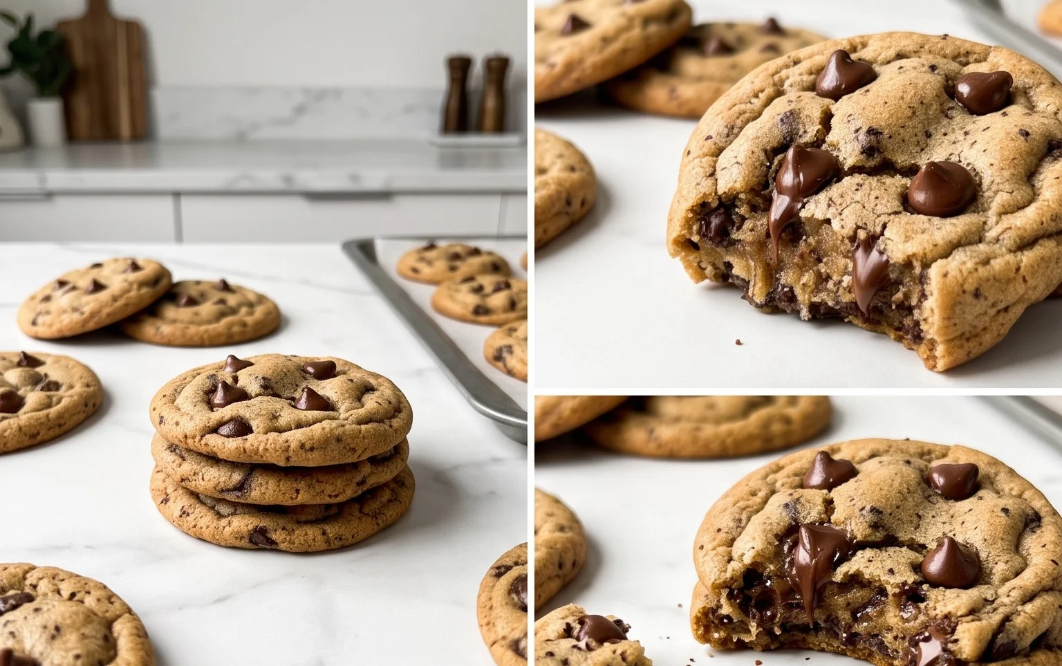 Espresso Chocolate Chip Cookies-Rich Dark Chocolate Twist